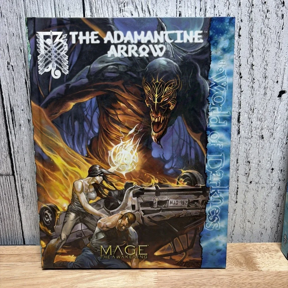 Lot of 3 Mage Books Mysterium Summoners Adamantine Arrow RPG WOD